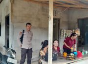 Patroli Sambil Edukasi, Polsek Sebangki Ajak Warga Lawan Hoaks!