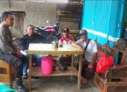 Pererat Silaturahmi dengan Warga, Kanit Binmas Polsek Sebangki Laksanakan Sambang Kamtibmas