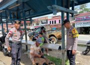 Dekat dengan Masyarakat, Patroli Siang Polsek Sekayam Bangun Rasa Aman Bersama