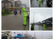 Cuaca Hujan, Satlantas Polres Melawi Tetap Laksanakan Ploting Point Pagi untuk Lancarkan Arus Lalu Lintas