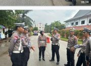 Satlantas Polres Sanggau Gelar Latkatpuan dan Simulasi TPTKP untuk Tingkatkan Profesionalisme Penanganan Laka Lantas