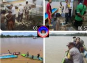 Warga Meliau Hilir Diduga Tenggelam di Sungai Kapuas, Polisi dan Warga Lakukan Pencarian Intensif