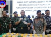 Pangdam XII/Tpr Serahkan 21,9 Kg Sabu dan 3 Tersangka ke BNN, Ungkap Jaringan Narkoba Lintas Batas