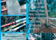 Proyek SPAM 3 Desa Lembah Bawang Diduga Sarat Masalah Kinerja dan KKN: Pemkab Bengkayang di Minta Bertanggung Jawab