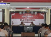 Anev Kinerja Polres Sanggau Tekankan Kesiapsiagaan Pengamanan Nataru dan Penguatan Intelijen Lapangan