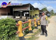 Antisipasi Cuaca Ekstrem, Jajaran Polsek Kembayan Turun Awasi Daerah Bantaran Sungai