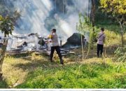 Rumah Warga di Entikong Dilalap Api, Polisi Lakukan Olah TKP dan Penyelidikan Awal