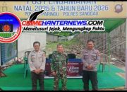 Babinsa Kodim 1204-12/parindu Pengamanan Jelang Nataru Bersama Kepolisian