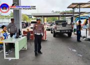 Patroli Humanis di Perbatasan, Polsek Entikong Amankan Natal dan Tahun Baru 2026