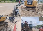 Laka Lantas Maut di Jalan A. Yani II Proyek Trotoar dan Galian Diduga Langgar K3, Satu Orang Tewas, Aparat Diminta Bertindak