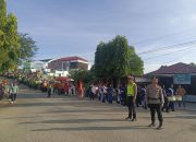 Pengamanan Humanis Polres Sanggau Warnai Pawai Kerukunan HAB Kemenag ke-80