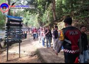 Satgas Preventif Polres Sanggau Amankan Aktivitas di Wisata Pancur Aji
