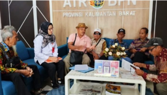 Lahan SHM Diduga di Garap PT HPI AGRO, Warga Sintang Sambangi ATR BPN