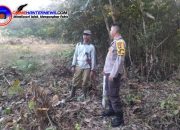 Verifikasi Titik Hotspot BRIN, Polsek Batang Tarang Pastikan Api Padam dan Lahan Aman