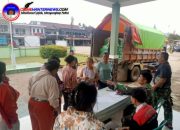 Jaga Stabilitas Harga, Koramil 1204-11/Tayan Hulu dan Bulog Gelar Gerakan Pangan Murah