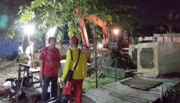 PSMTI Kalbar Peduli Banjir Musiman, Bangun Gorong-Gorong di Sungai Raya
