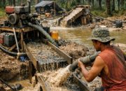 Diduga Bos dan Penampung Emas Ilegal, Inisial JM Mencuat — APH Dipertanyakan, PETI Sungai Ayak Satu Seolah Kebal Hukum