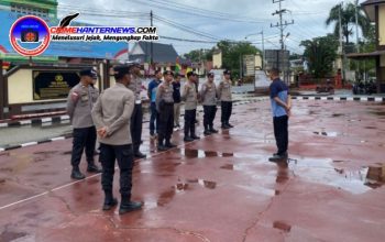 Apel Kesiapan Pleton Siaga Regu VIII Polres Sanggau, Tegaskan Disiplin dan Respons Cepat Hadapi Situasi Kamtibmas