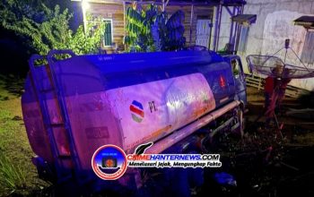 Truk Tangki Terguling di Jalan Trans Kalimantan Toba, Sopir Meninggal Dunia Usai Terlindas Kendaraan
