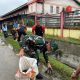 Dalam Rangka Memperingati Hari Lingkungan Hidup, Kodim 1204/Sanggau Bersama Pemda dan Polres Sanggau Gelar Aksi Bersih-Bersih di Terminal Bus dan Pasar Jarai
