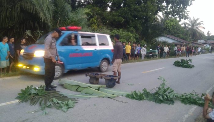 Anak Berusia 8 Tahun Meninggal Dunia dalam Kecelakaan di Tayan Hulu, Polisi Lakukan Penanganan dan Olah TKP