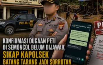 Diduga Kapolsek Batang Tarang Ternak Peti Di Simoncol