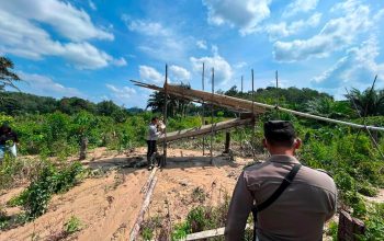 Tindak Lanjuti Aduan Masyarakat, Polsek Tayan Hulu Beri Peringatan Tegas kepada Pelaku PETI