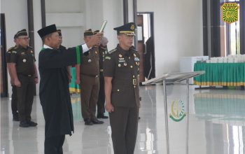 Kajati Kalbar Lantik Aspidmil Baru, Perkuat Sinergi Penegakan Hukum Sipil dan Militer di Bumi Khatulistiwa