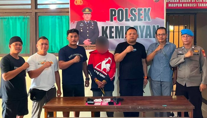 Kejar Pengedar hingga Lintas Wilayah, Tim Tindak Polsek Kembayan Amankan Terduga Pelaku Sabu dengan Barang Bukti 13,13 Gram