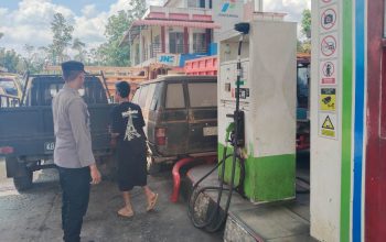 Patroli BBM di Tayan Hulu Pastikan Pasokan Aman, Polsek Tegaskan Tak Ada Panic Buying di SPBU