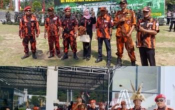 Berbagai Elemen Masyarakat Hadiri Pembukaan Karya Bakti Skala Besar Kodam XII/Tpr di Entikong, Pemuda Pancasila Nyatakan Dukungan