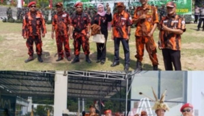 Berbagai Elemen Masyarakat Hadiri Pembukaan Karya Bakti Skala Besar Kodam XII/Tpr di Entikong, Pemuda Pancasila Nyatakan Dukungan