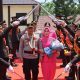 Gerbang Pedang Pora Menjadi Simbol Akhir Pengabdian AKBP Sudarsono di Polres Sanggau