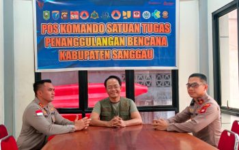 Kapolres Sanggau Cek Kesiapsiagaan Posko TRC BPBD, Pastikan Penanganan Karhutla Terkoordinasi