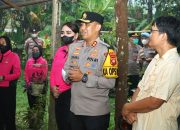 Di Tengah Karhutla dan Krisis Air, Polres Bengkayang Hadir Bantu Anak Panti Asuhan