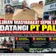 PULUHAN MASYARAKAT SEPOK LAUT DATANGI PT PAL TAGIH HAK PLASMA, PERSOALKAN KEMITRAAN DAN MINTA MANAJEMEN DIEVALUASI