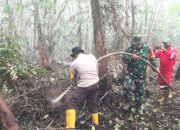 Lahan Warga Terbakar di Kubu Raya, PT NJP Kerahkan Tim Damkar