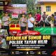 Kapolres Sanggau Resmikan Sumur Bor Polsek Tayan Hilir, Dukung Penanggulangan Karhutla dan Kebutuhan Air Bersih