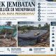 Jembatan Benteng Baru Pancang Spun Pile, Jembatan Bundung Masih Berkutat dengan Jembatan Sementara – Kewenangan Pejabat Pelaksana Ikut Dipertanyakan
