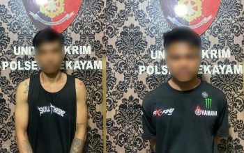 Dua Terduga Pelaku Pencurian Rumah di Sekayam Diamankan, Polisi Sita Sejumlah Barang Bukti