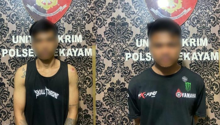 Dua Terduga Pelaku Pencurian Rumah di Sekayam Diamankan, Polisi Sita Sejumlah Barang Bukti