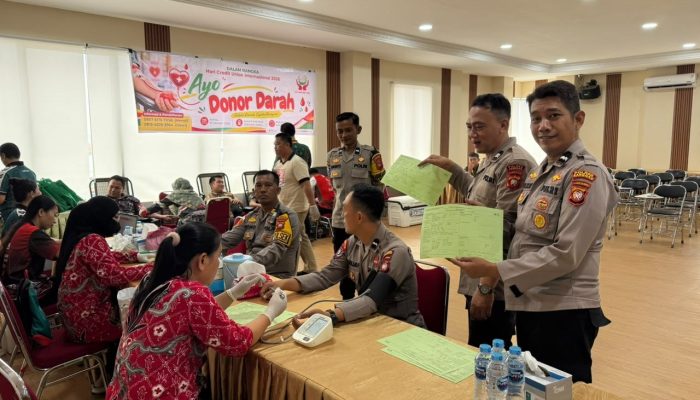 International Credit Union Day 2026, CU Lantang Tipo dan Polisi Gelar Donor Darah