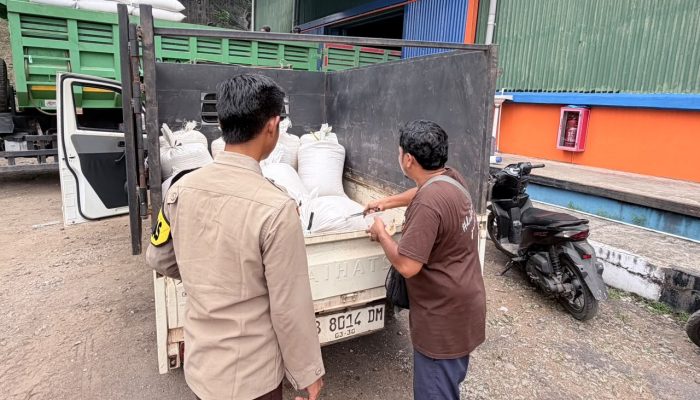 550 Kg Jagung Polsek Toba Diserap Bulog, Kualitas Lolos Uji