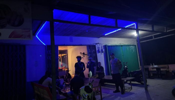 KRYD Satresnarkoba Polres Sanggau Sasar Cafe di Sekayam, Tujuh Orang Diperiksa dan Tiga Jalani Tes Urine